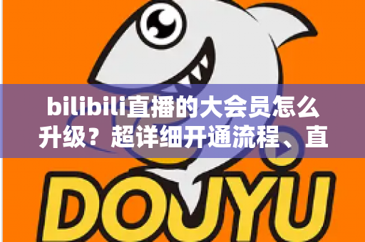 bilibili直播的大会员怎么升级?超详细开通流程、直播专属权益与省钱避坑全攻略 bilibili直播的大会员怎么升级?超详细开通流程、直播专属权益与省钱避坑全攻略