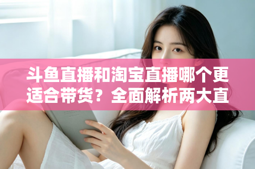 斗鱼直播和淘宝直播哪个更适合带货?全面解析两大直播平台的带货优势与选择策略 斗鱼直播和淘宝直播哪个更适合带货?全面解析两大直播平台的带货优势与选择策略