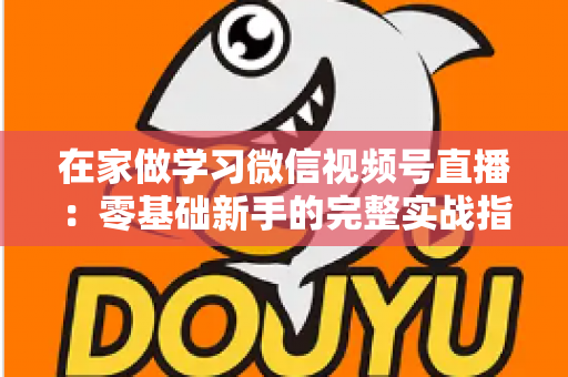 在家做学习微信视频号直播：零基础新手的完整实战指南