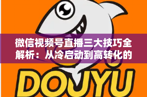 微信视频号直播三大技巧全解析:从冷启动到高转化的实战涨粉攻略 微信视频号直播三大技巧全解析:从冷启动到高转化的实战涨粉攻略
