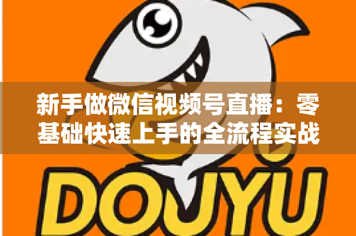 新手做微信视频号直播:零基础快速上手的全流程实战指南 新手做微信视频号直播:零基础快速上手的全流程实战指南