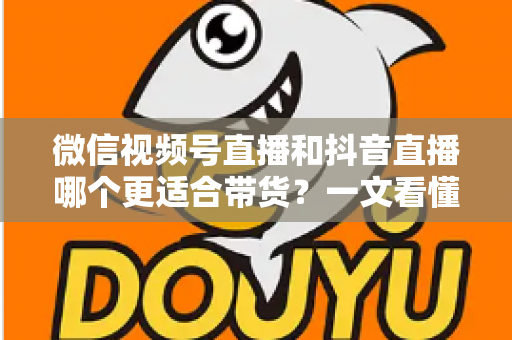 微信视频号直播和抖音直播哪个更适合带货？一文看懂两大平台带货差异与选型策略