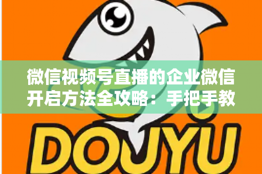 微信视频号直播的企业微信开启方法全攻略:手把手教你打通公私域流量,助力企业高效获客转化 微信视频号直播的企业微信开启方法全攻略:手把手教你打通公私域流量,助力企业高效获客转化