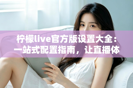 柠檬live官方版设置大全:一站式配置指南,让直播体验更顺畅 柠檬live官方版设置大全:一站式配置指南,让直播体验更顺畅