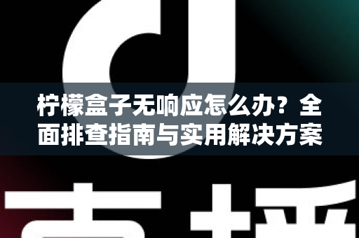 柠檬盒子无响应怎么办？全面排查指南与实用解决方案，助你快速恢复流畅体验