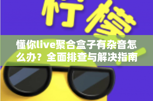 懂你live聚合盒子有杂音怎么办?全面排查与解决指南助您快速恢复清晰音质 懂你live聚合盒子有杂音怎么办?全面排查与解决指南助您快速恢复清晰音质